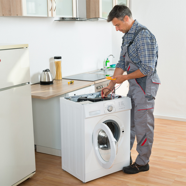 can you walk me through the steps of troubleshooting my washer issue in East Springfield Ohio